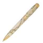 Princess Twist Pen Hardware Kit, 24k Gold with Clear Stones