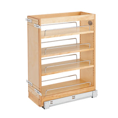 Base Cabinet Pullout Organizer with Blumotion Soft-Close Sink & Base Accessories - 8 in.