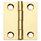 Flat Butt Hinge 1-1/2" L X 1-1/4" W, Oil-Rubbed Bronze