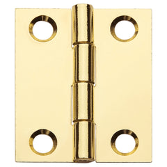 Flat Butt Hinge 1-1/2" L X 1-1/4" W, Oil-Rubbed Bronze