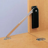 Sugatsune HDS-10 Soft-Down Drop Front Support, White, Left-Side, Heavy-Duty