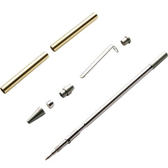 Slimline Pencil Hardware Kit - Satin Nickel