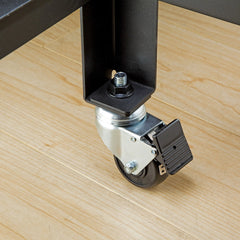 Rock-Steady Steel Shop Stands Caster Set , 4-Pack