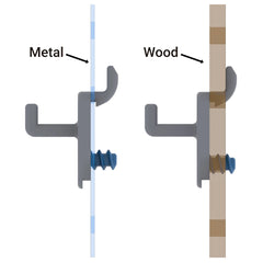 Rockler Hang-Tight Pegboard C-Hooks, 8-Pack