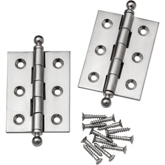 Satin Nickel Ball Tip 2" L x 1-1/2" W