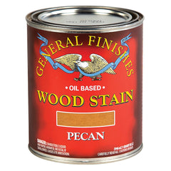 General Finishes Oil Based Wood Stain, Pecan, 1/2 Pint