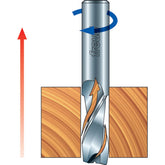 1/8" D x 1/2" H x 1/4" Shank Freud #75-100 Up-Spiral Bit