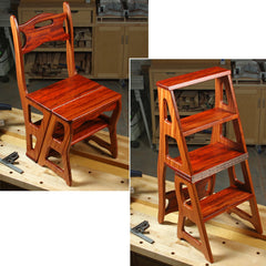 Convertible Step Stool & Chair Downloadable Plan