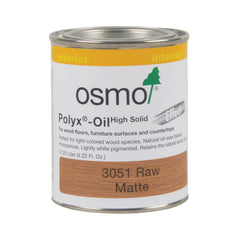 Osmo Polyx Oil Effect, Raw Matte 3051, 0.125L