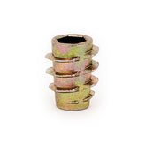 Threaded Insert for Soft Wood - Flush - 1/4-20 x 20mm