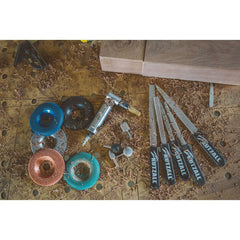 Kutzall Original - Taper Burr, 1/8'' Shaft, Head Diameter 1/8'' X Head Length 3/4'', Fine