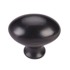 1-1/4'' Egg Cabinet Knob, Dark Oil-Rubbed