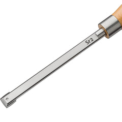 Full-Size Ergonomic Carbide Turning Tool, Square Radius