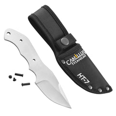 Camillus HT-7 Fixed-Blade Hunting/Fishing Knife Kit, 7''L