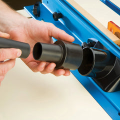 Rockler Dust Port Adapter, 1-1/4'' Vacuum Wand to 2-1/4'' Port