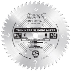 Freud LU91M008 8-1/2" x 48T Industrial Thin Kerf Sliding Compound Miter Saw Blade
