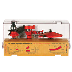 Freud® 97-252 3-Pc. Door Router Bit Set - 5/8" H x 1/2" Shank