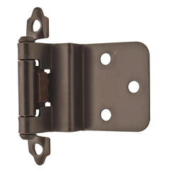 3/8'' Inset Self-Closing Face-Mount Cabinet Hinges (3428), Oil-Rubbed Bronze