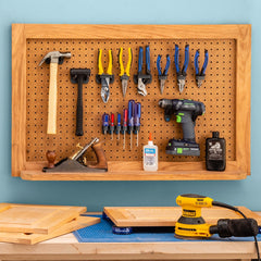 Rockler Hang-Tight 16-Piece Pliers and Drivers Pegboard Hook Set