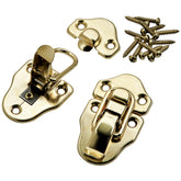 Nickel plated Classic Oblong Catches, Pack