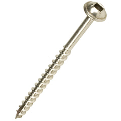 Kreg® 1-1/4''L #8 Coarse-Thread Washer-Head Stainless Steel Pocket Hole Screws, 100-Pack