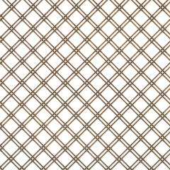 1-1/4" Double Flat Mesh, Antique Brass Finish, Grille Sheets