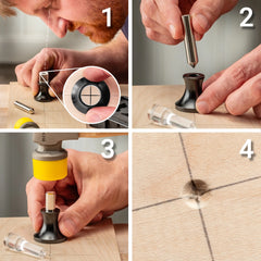 Rockler Optical Center Punch