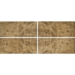 Myrtle Burl Sequenced Matched 4-Way Veneer Pack
