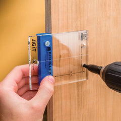 JIG IT® Hinge Plate Template for Inset Door Hinges