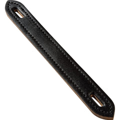Black Leather Handle (1-1/4" W x 11" nominal length)