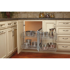 Pullout Wire Pull-Slide-Pull Blind Corner Accessories - 18 in.