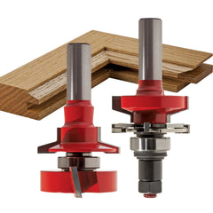 Freud® 99-764 Bevel Rail and Stile Router Bit Set - 1-11/16" Dia x 1-1/4" H x 1/2" Shank