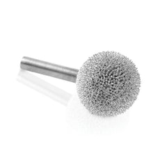 Kutzall Original - Sphere Burr, 1/4'' Shaft, Head Diameter 1'' X Head Length 1'', Coarse