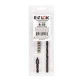 E-Z Knife Threaded Insert Kit for Hard Wood, Stainless, 6-32, 10 Pack