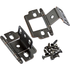 Flat Black, Ball Tip, Partial Wrap-Around Hinge