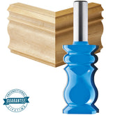 Rockler Crown Moulding Router Bit - 1-1/4" Dia x 2-1/4" H x 1/2" Shank