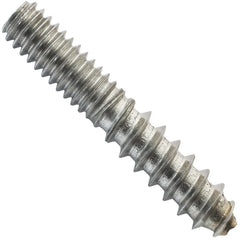 1/4" -20 x 1-1/2" Hanger Bolts, 8 pack