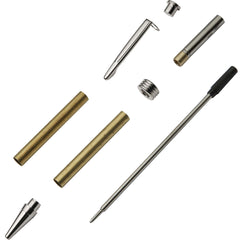 Pioneer Pen Hardware Kit - Chrome