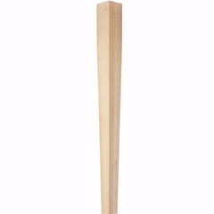 4 Sided Square Tapered Bar Column, Red Oak (01540310AK1)