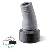 Dust Right Click-Connect FlexiPort, 3/4'' ID x 1-1/4'' OD