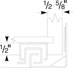 12" TANDEM plus BLUMOTION Drawer Slide Kit