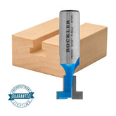 Rockler Single-Pass T-Slot Router Bit—5/8'' Dia x 3/16''H x 1/2'' Shank