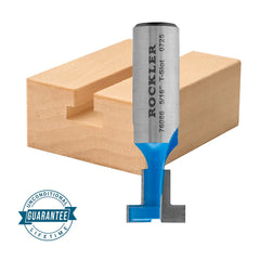 Rockler Single-Pass T-Slot Router Bit—5/8'' Dia x 3/16''H x 1/2'' Shank
