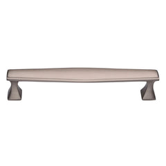 8-5/8'' Deco Cabinet Pull, Satin Nickel