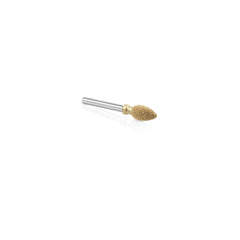 Kutzall Extreme - Flame Burr, 1/8'' Shaft, Head Diameter 1/4'' X Head Length 1/2'', Very Coarse