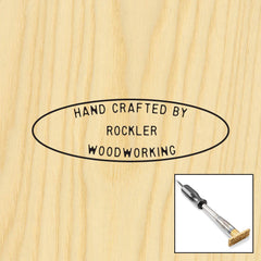 Three-Line Oval Branding Iron, Electric Handle