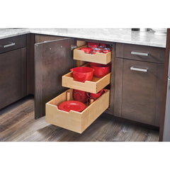 Base Cabinet Pullout Adjustable Shelf System - 18 in.