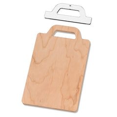 Rockler Cutting Board Handle Shape Template, Carry Handle