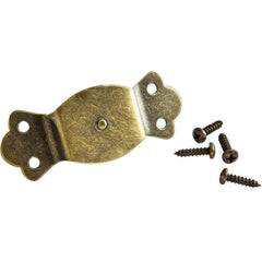 Brass Plated Pinned Loops (Pair)