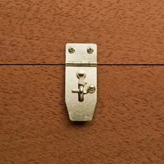 Jewelry Box Hasp w/Swing Latch, Nickel
